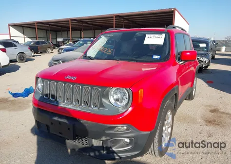 2016 Jeep Renegade Latitude z USA, uszkodzony, nr VIN ZACCJABT2GPE33346